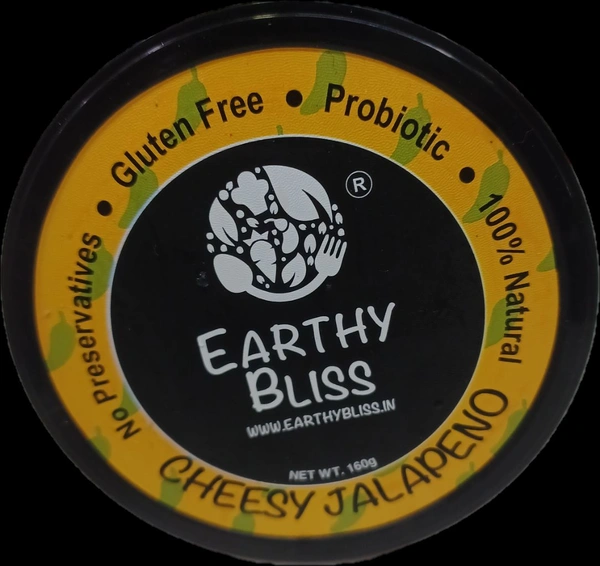 Earthy Bliss Cheesy Jalapeno  - 160g