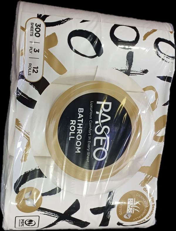 Paseo Toilet Rolls Pack Of 12 Roll
