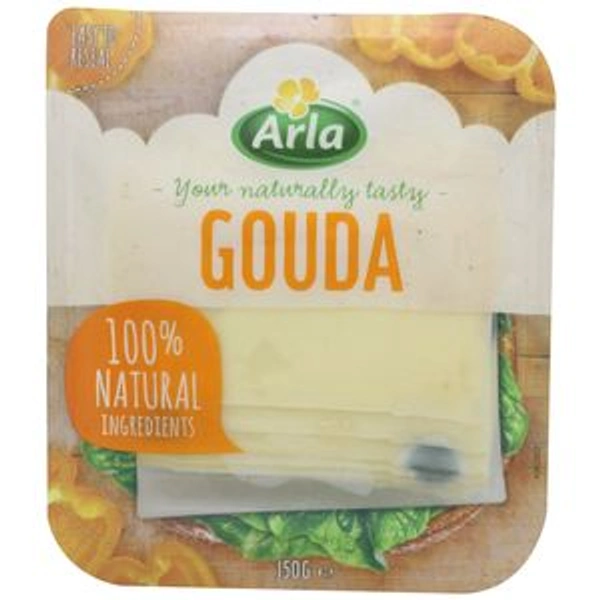 ARLA GOUDA CHEESE SLICE - 150G