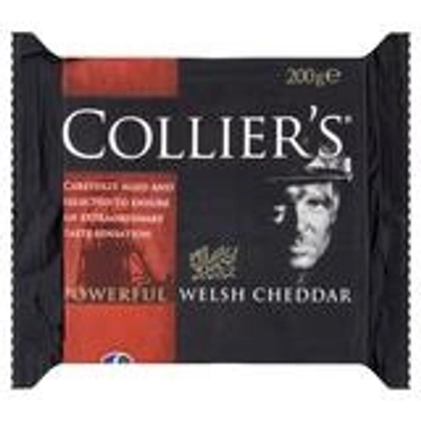 COLLIERS WELISH CHEDDAR CHEESE - 200G