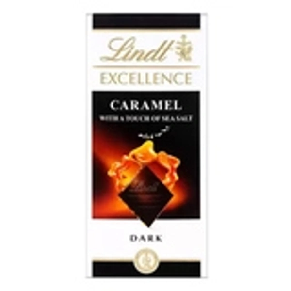 LINDT EXCELLNCE CARAMEL&SEA SALT - 100G