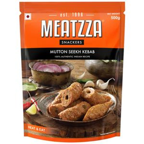 MEATZZA MUTTON SEEKH KEBAB - 500G