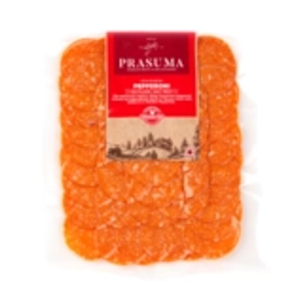 PRASUMA CHICKEN PEPPERONI - 100G