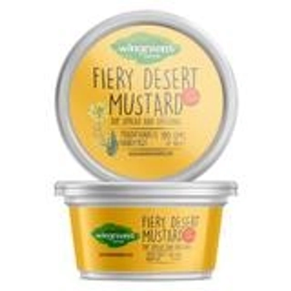 WINGREEN FARMS FIERY DESERT MUSTARD - 180G