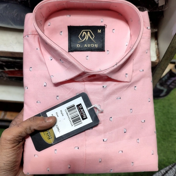 Men Full Printed Shirt  - Xl
