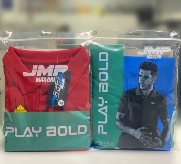 Jmp Men Polo Tshirt Max Dary Play Bold - M