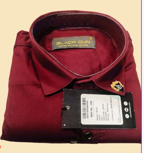 Men Saatan Palen Shirt Party Wear - L