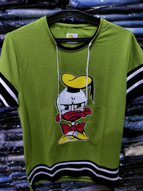 Men Tshirt Funky Down Solder - Xl