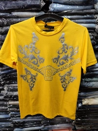 Men Ston Wark Tshirt Cotton Laycra - M