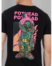 Men Tshirt Back Printe - M