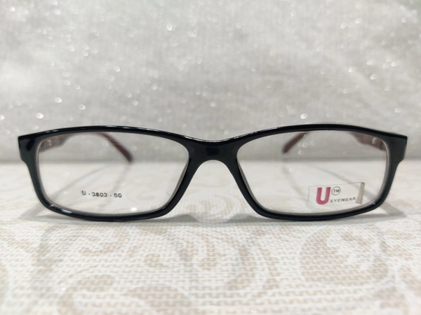 U Eyewear 3803 - Black, 50