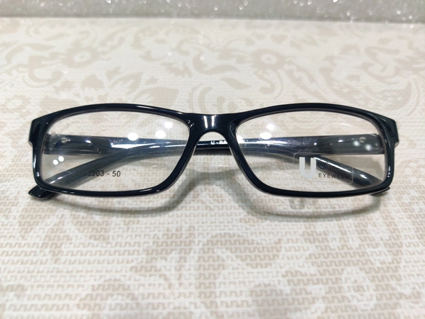 U Eyewear 3903 - Black, 50