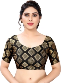 Printed Daily Wear Chiffon Saree - Black