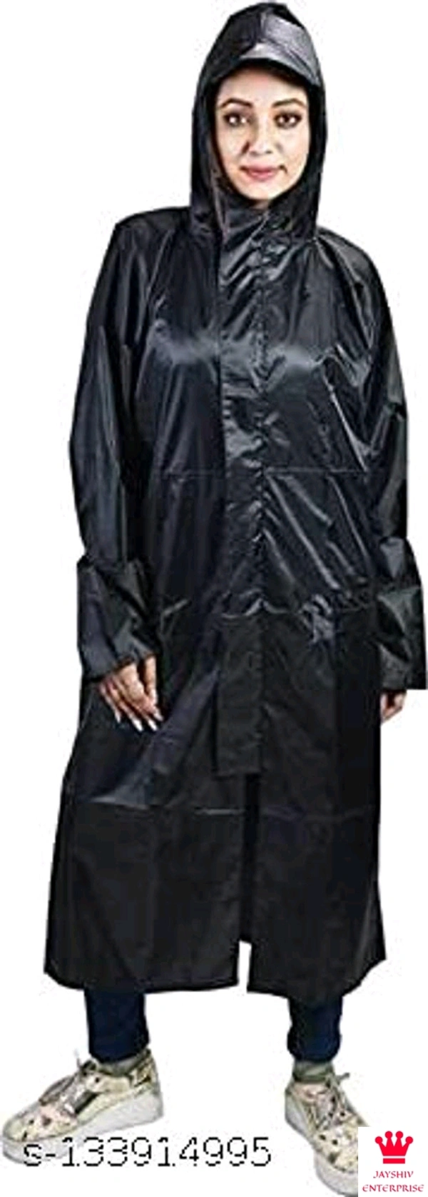Raincoat Women - Black, Xl