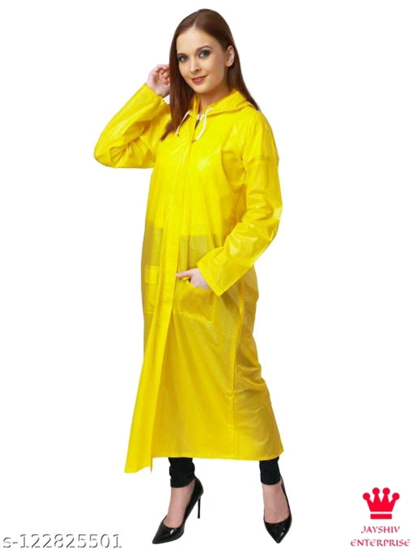Raincoat women - Yellow, M