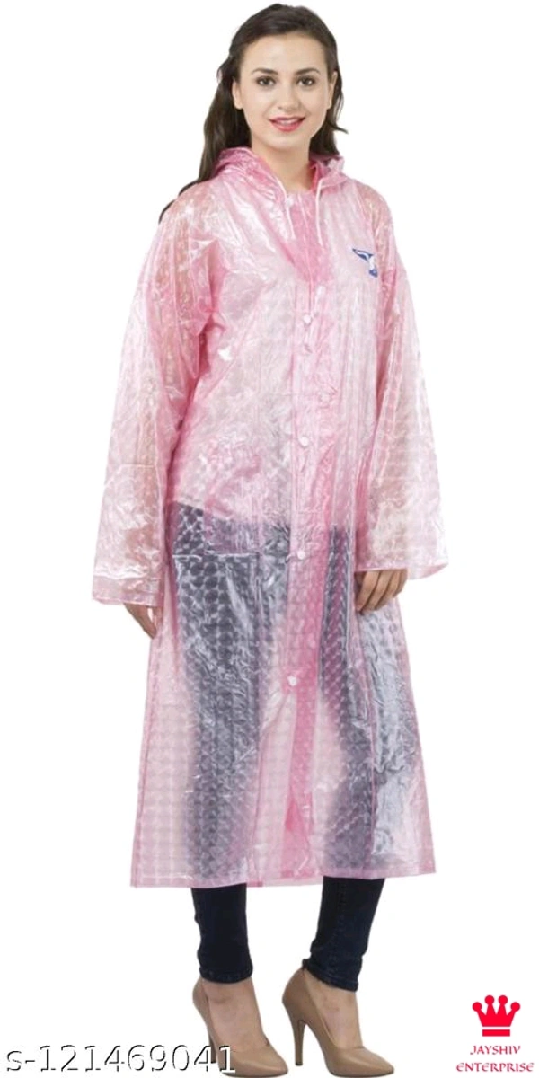 Raincoat Women - Pink, Xxl