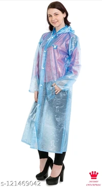 Raincoat Women - Blue, Xxl