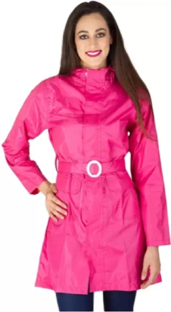 Shop Womens Raincoat - Pink, S