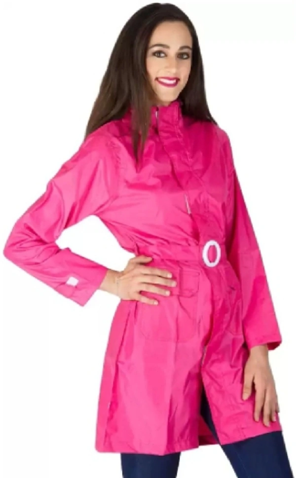 Shop Womens Raincoat - Pink, S