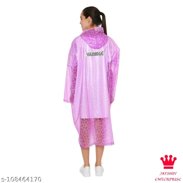 SHIVA Rain Coat - Purple, Free