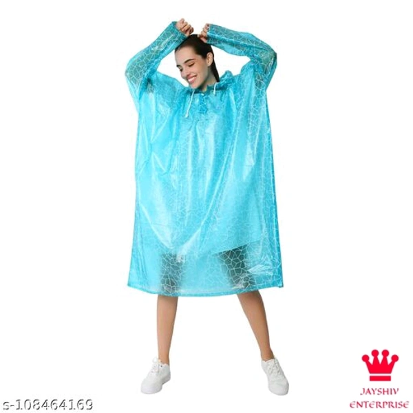SHIVA Rain Coat - Blue, Free