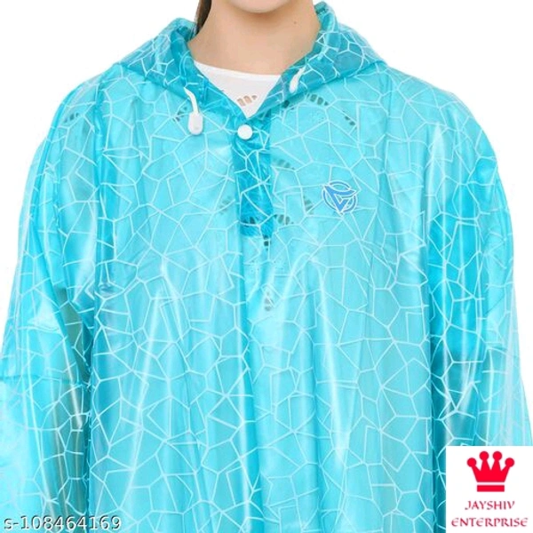 SHIVA Rain Coat - Blue, Free