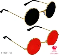 SHIVA Attractive Men Sunglasses Pack of 2 - Free