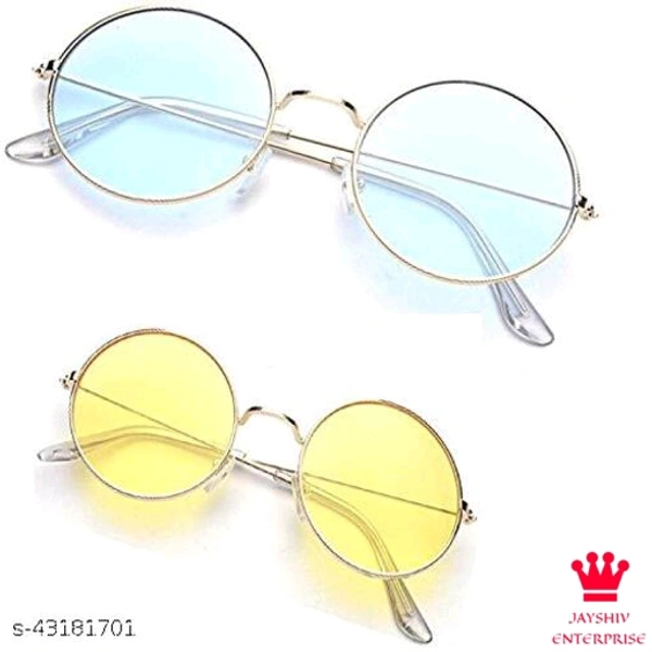 SHIVA Attractive Men Sunglasses Pack of 2 - Free