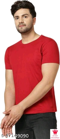 SHIVA Pretty Elegant men Tshirts - M, MAROON