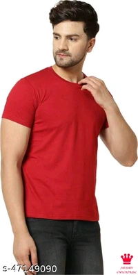 SHIVA Pretty Elegant men Tshirts - M, MAROON