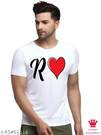 SHIVA ZEN1FASHION Men's Polyester Round Neck Half - Xl, White