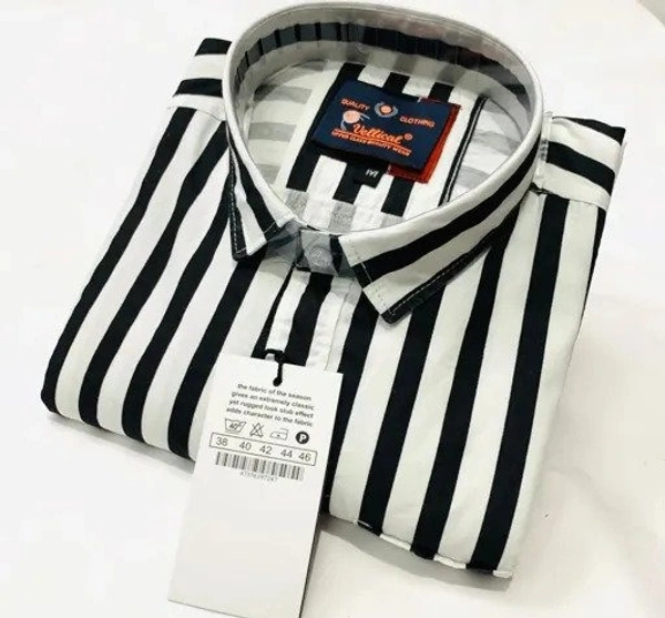 SHIVA VELLICAL PREMIUM LINING SHIRTS - L