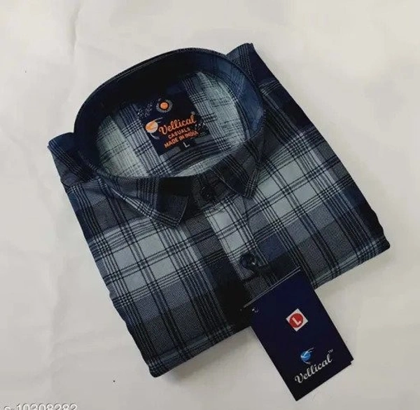 SHIVA AGARWAL FASHION DESIGNER checks SHIRT - M