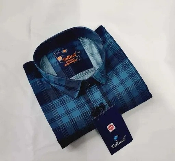 SHIVA AGARWAL FASHION DESIGNER checks SHIRT - M