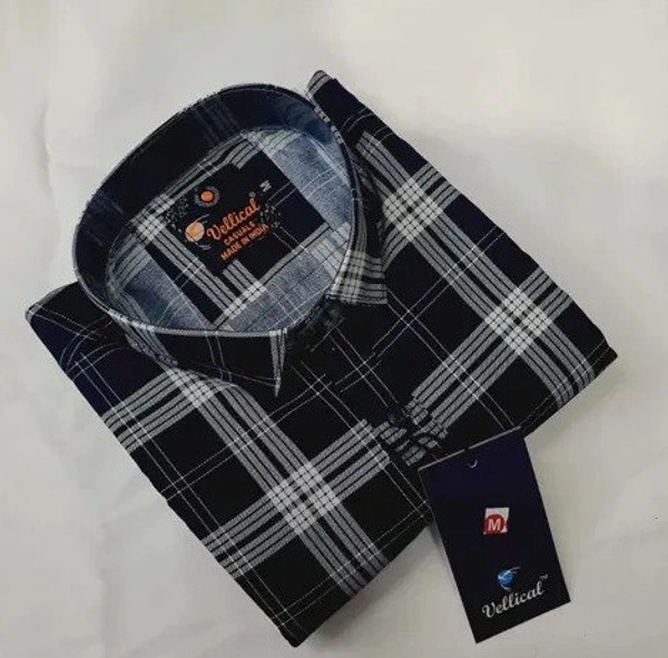 SHIVA AGARWAL FASHION DESIGNER checks SHIRT - M