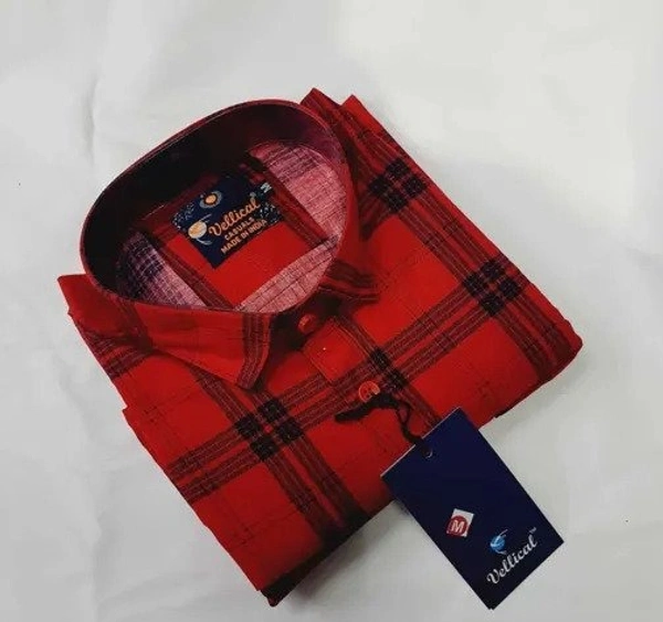 SHIVA AGARWAL FASHION DESIGNER checks SHIRT - M