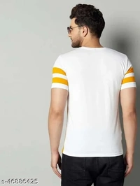 SHIVA Stylish Partywear Men Tshirts - L