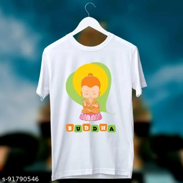 SHIVA Printed T Shirt - M, Buddha