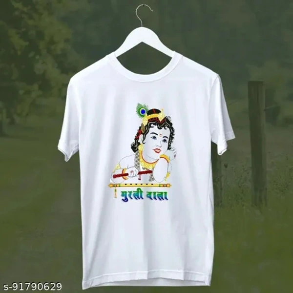 SHIVA Printed T Shirt - Krishna, L