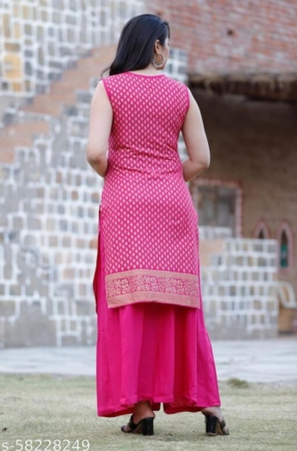 SHIVA Women kurti - Pink, Xxl