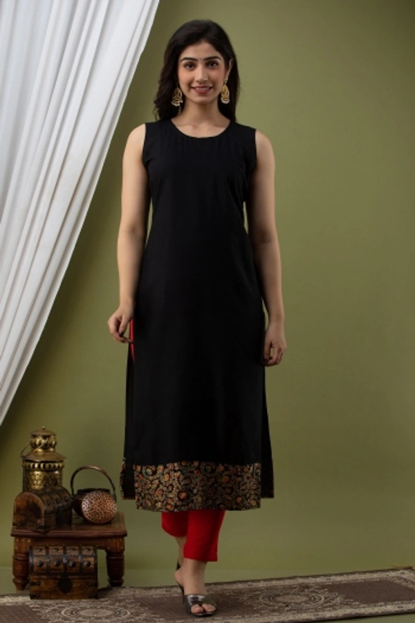 SHIVA Womens kurti - Xxl, Black