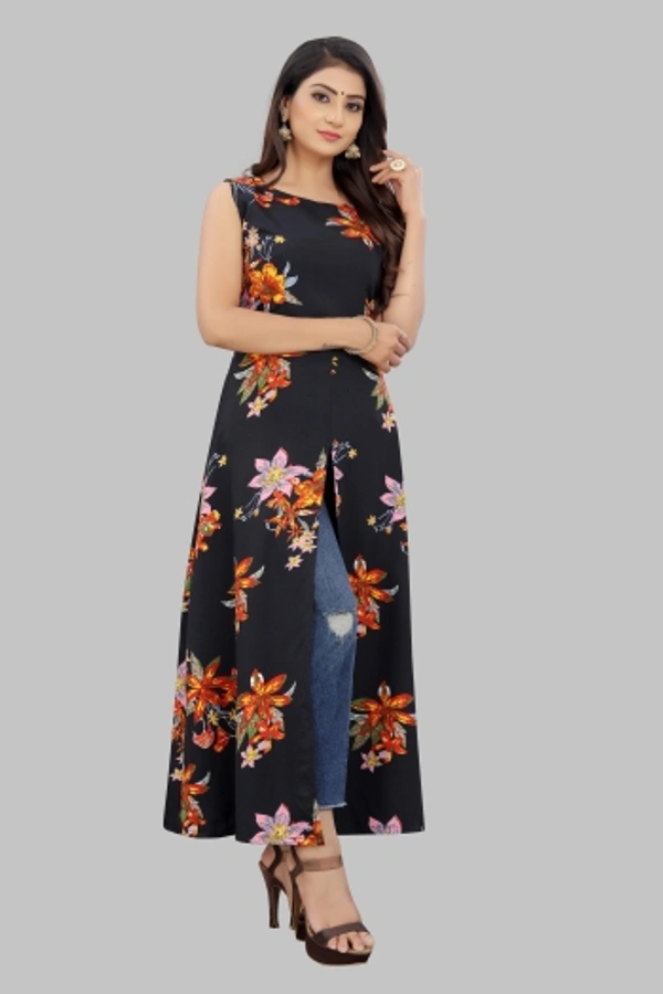 SHIVA Women Kurti Floral - M