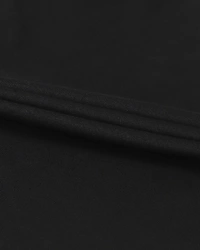 SHIVA Solid Men Black T-Shirt - Black, L