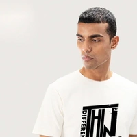 SHIVA Printed Men White T-Shirt - White, Xl