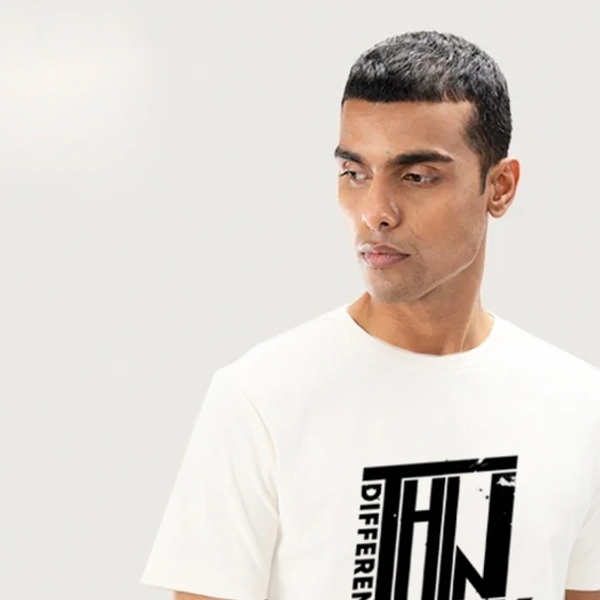 SHIVA Printed Men White T-Shirt - White, Xxl