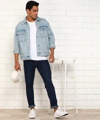 SHIVA PROVOGUE Slim Men Dark Blue Jeans - 32