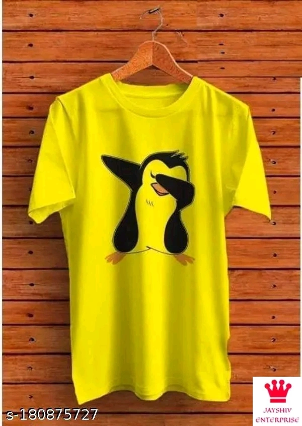 SHIVA Classic Glamorous Men Tshirts - Yellow, Xl