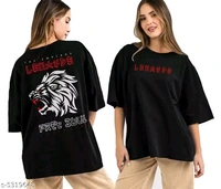 SHIVA Stylish Fabulous Womens T Shirt - Black, Xxl