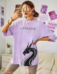 SHIVA Stylish Fabulous Womens T Shirt - Black, Xxl