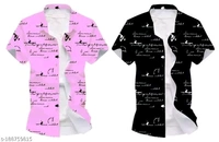 SHIVA Fancy designer Men Shirts COMBO - XL